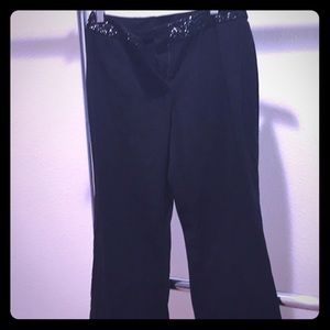 INC size 4 P. Great detail at waist. Boot cut.